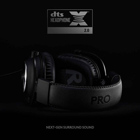Logitech G PRO X - Auriculares para juegos (2.ª generación) con Blue Voice, auriculares DTS 7.1 y controladores PRO-G de 50 mm, para PC, Xbox One, Xbox Series X|S,PS5,PS4, Nintendo Switch - Negro