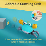 Control future - Baby Toys Infant Cangrejo: Tummy Time Juguete - CF-CRAB-0