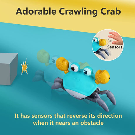 Control future - Baby Toys Infant Cangrejo: Tummy Time Juguete - CF-CRAB-0