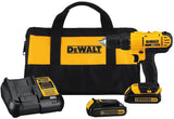 DEWALT DCD771C2 & DWA2FTS100 - Kit de taladro/destornillador inalámbrico de 20 V MAX con destornillador/juego de brocas, 100 piezas - DIGVICE MX