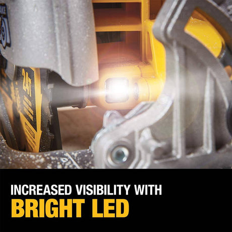DEWALT FLEXVOLT ADVANTAGE 20V MAX* Sierra circular, 7-1/4 pulgadas, inalámbrica, solo herramienta (DCS573B) - DIGVICE MX