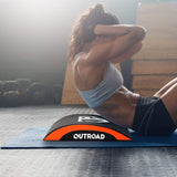 Outroad Crunches Pad Ab Mat Sit Up Pad Ejercicio Fitness Abdominal & Core Trainer Mat para una gama completa de ejercicios de movimiento Ab