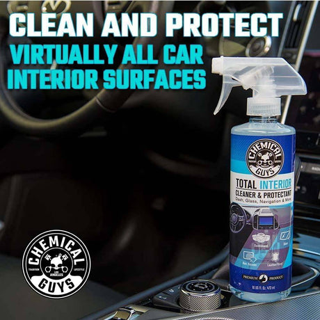 Chemical Guys HOL357 Clean & Shine Car Wash Starter Kit - Seguro para automóviles, camiones, motocicletas, SUV, jeeps, RV y más (7 artículos, incluidos 3 16 oz. Productos químicos para detalles de automóviles)