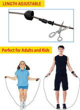 Redify - Paquete de 2 cuerdas de saltar ajustables para entrenamiento, cuerda de saltar de velocidad para ejercicio