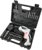 Yaetek Taladro inalámbrico portátil 45 en 1, juego de herramientas eléctricas de reparación de tornillo eléctrico recargable, 4.8 V, 600 mAh NiCd, con 45 destornilladores y taladro para trabajo en casa - DIGVICE MX