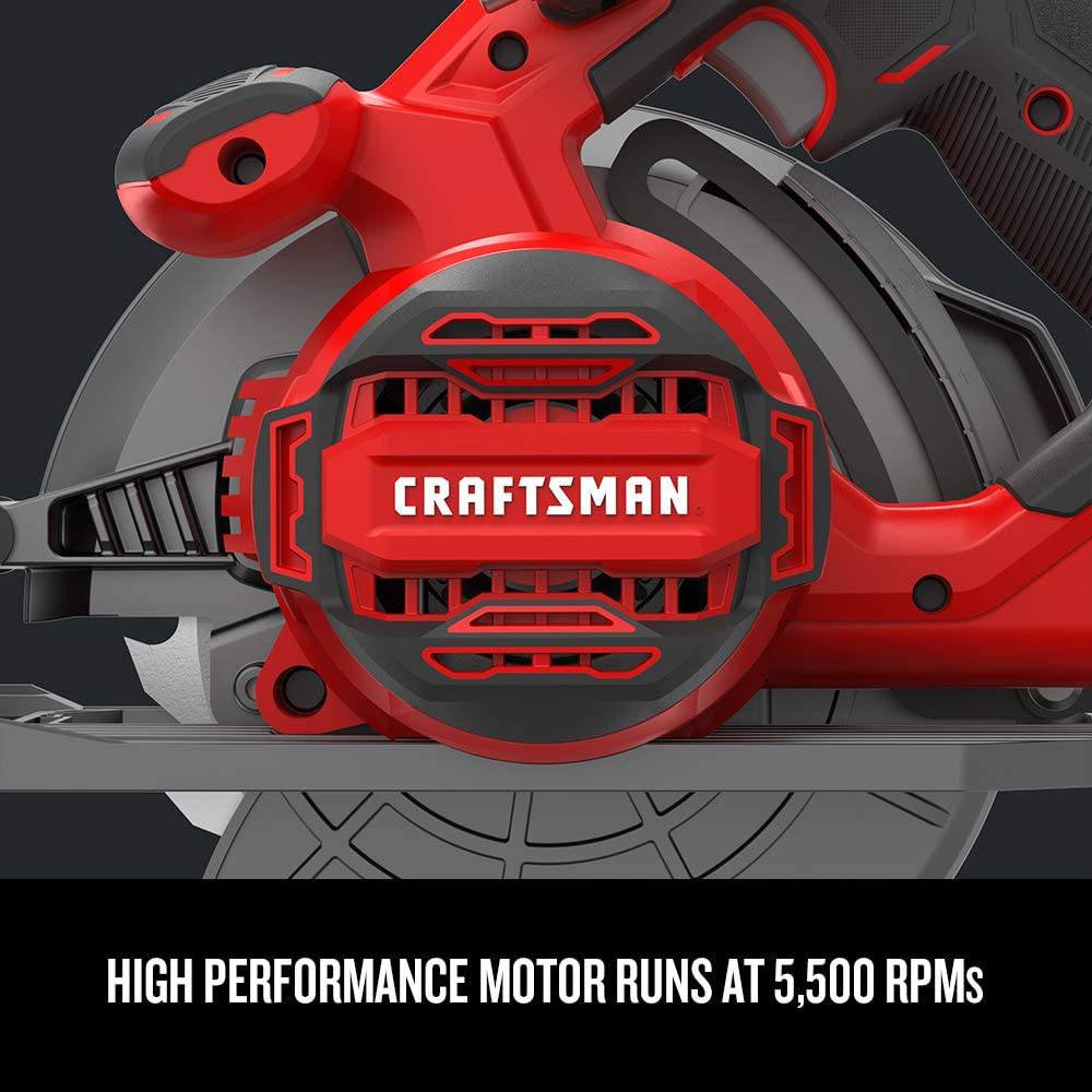 CRAFTSMAN Sierra circular de 7-1/4 pulgadas, 15 amperios (CMES510) - DIGVICE MX