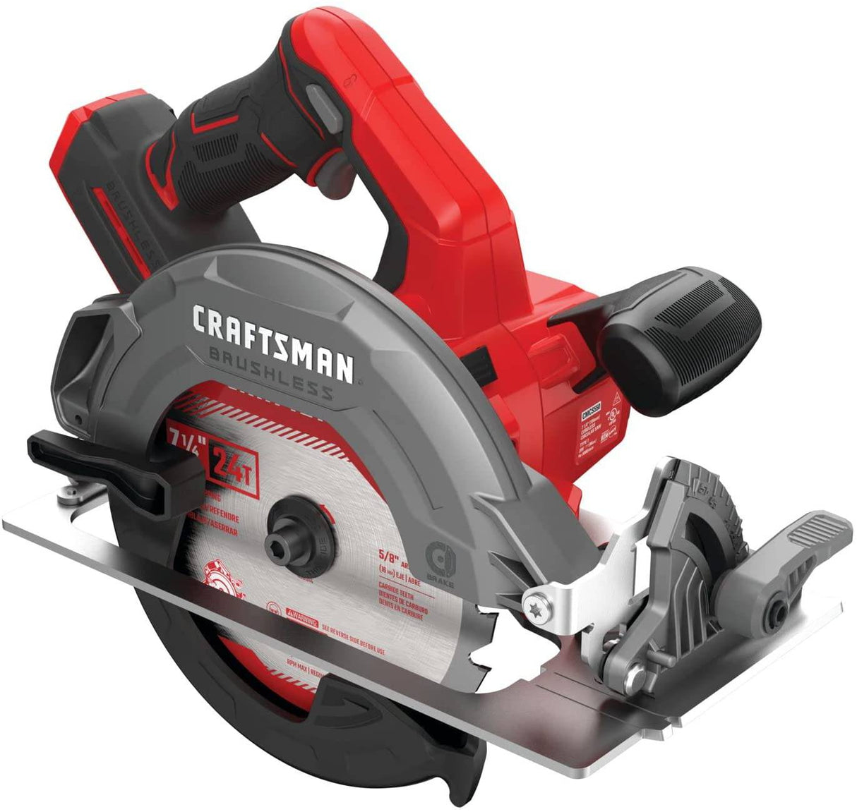 Sierra circular CRAFTSMAN V20, 7-1/4 pulgadas, inalámbrica (CMCS550B) - DIGVICE MX