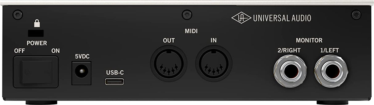 USB UA Volt 2 Interfaz de audio para grabación, podcasting y transmisión con software de audio esencial y suscripción de prueba gratuita de 30 días a UAD Spark