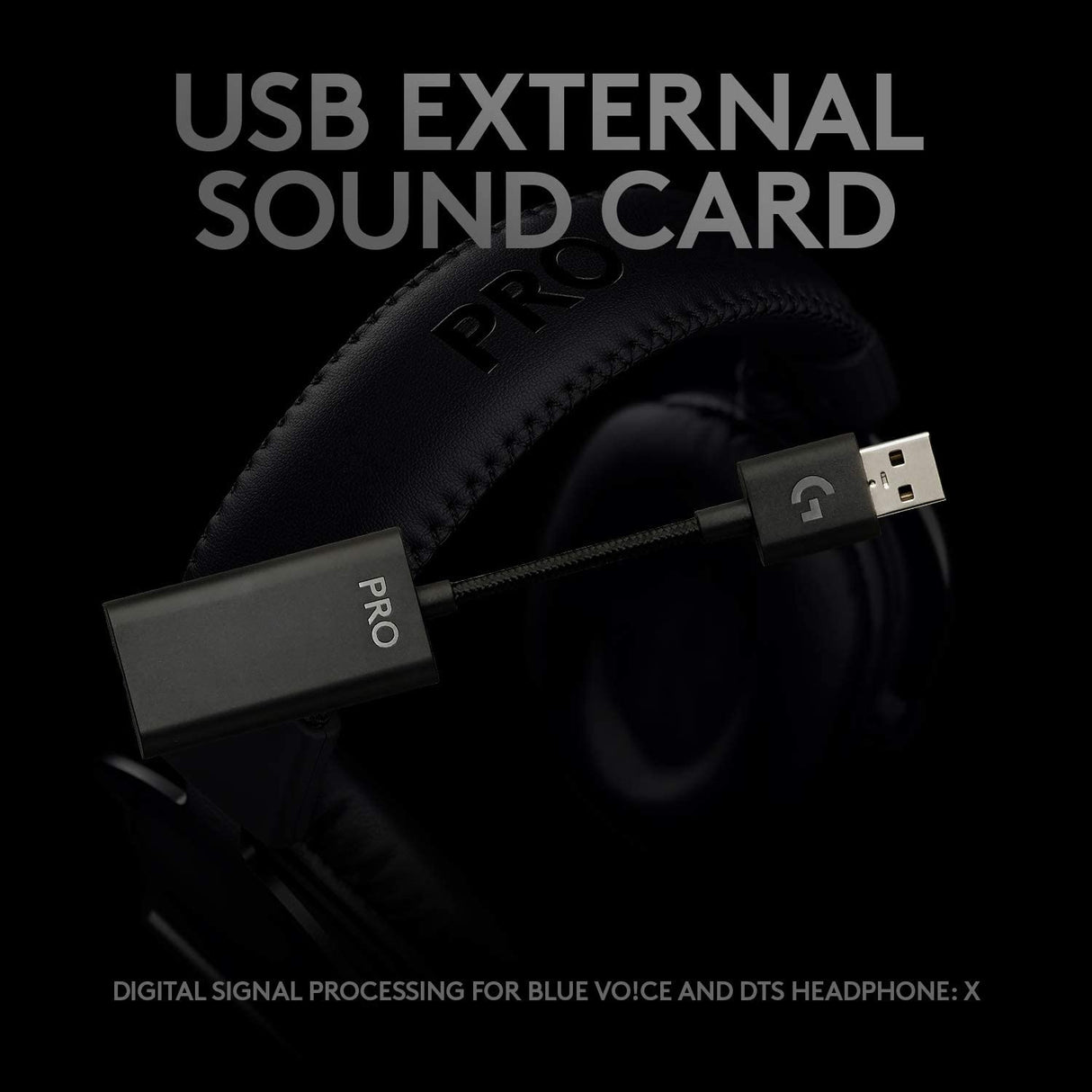 Logitech G PRO X - Auriculares para juegos (2.ª generación) con Blue Voice, auriculares DTS 7.1 y controladores PRO-G de 50 mm, para PC, Xbox One, Xbox Series X|S,PS5,PS4, Nintendo Switch - Negro