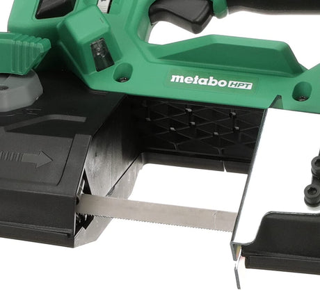 Sierra de cinta inalámbrica Metabo HPT 18V MultiVolt | Solo herramienta, sin batería | Motor sin escobillas | Capacidad de corte de 3-1/4 pulgadas CB18DBLQ4 - DIGVICE MX