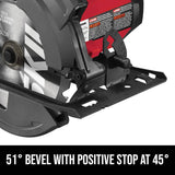 Sierra circular SKIL de 15 amperios y 7-1/4 pulgadas con guía láser de un solo haz - 5280-01 - DIGVICE MX