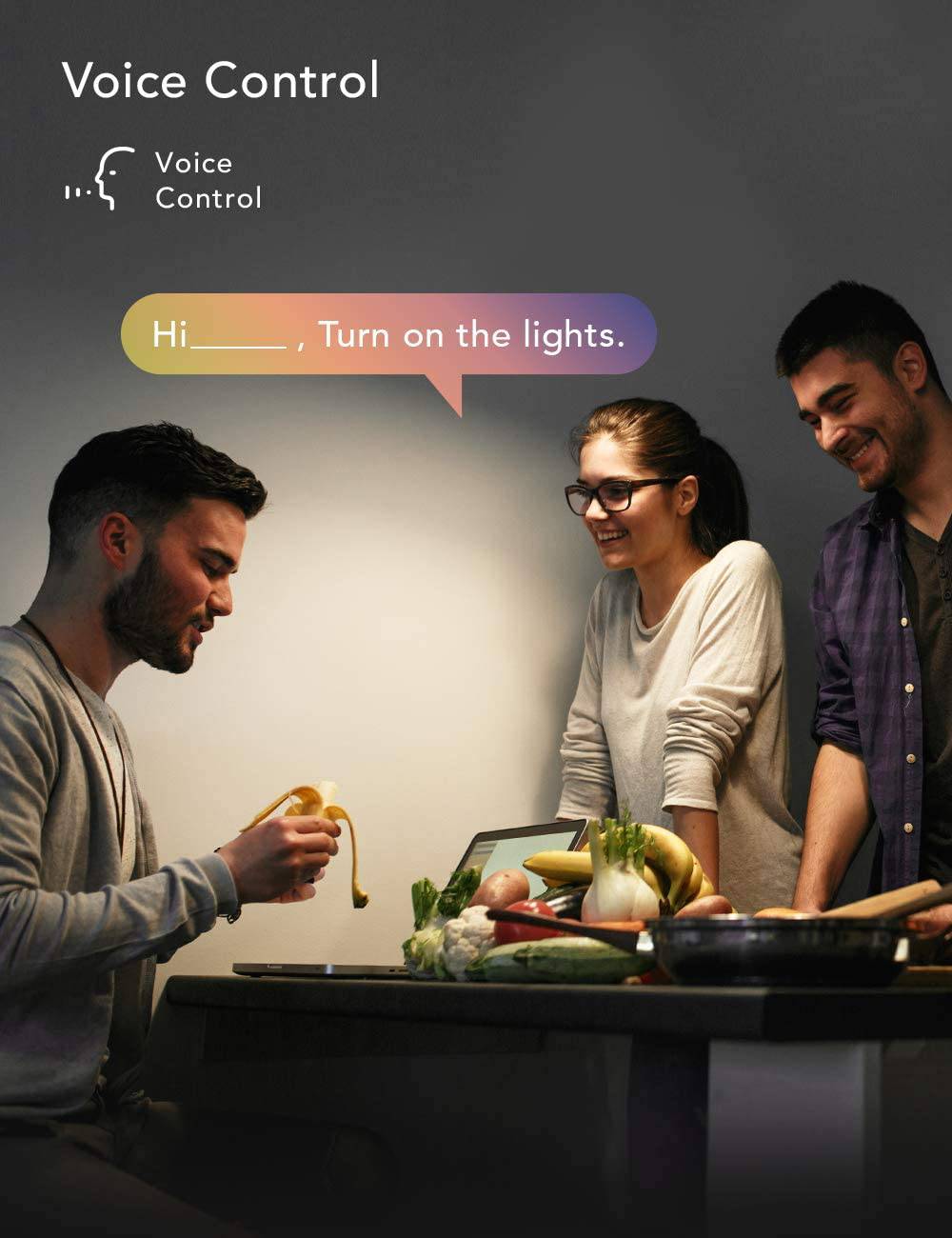 Nooie  - Bombillas LED inteligentes WiFi E26 Bombilla multicolor compatible con Alexa, Google Home, A19 10W 800LM 2800K-6000K RGB Bombilla que cambia de color con horario y temporizador 2.4GHz WiFi UL listado (no requiere concentrador) - DIGVICE MX