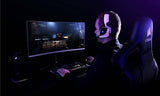 Corsair VOID RGB Elite Auriculares inalámbricos premium para juegos con sonido envolvente 7.1 - Certificado por Discord - Funciona con PC, PS5 y PS4 - Blanco (CA-9011202-NA)