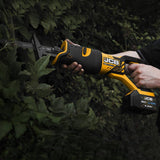 JCB Tools - Herramienta eléctrica de sierra de sable inalámbrica JCB de 20 V - Sin batería - Para demolición, remodelación, corte de paneles de yeso, corte de ramas, madera, plástico, metal, poda - Unidad desnuda - DIGVICE MX