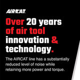 AirCAT 6340-A 1 HP 4-1/2" Amoladora angular compuesta con una sola mano 11,000 RPM - DIGVICE MX