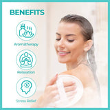 BodyRestore Shower Steamers Aromaterapia - Paquete de 15 bombas de ducha para mujeres, tabletas de ducha de eucalipto para la congestión nasal, alivio del estrés de aceite esencial