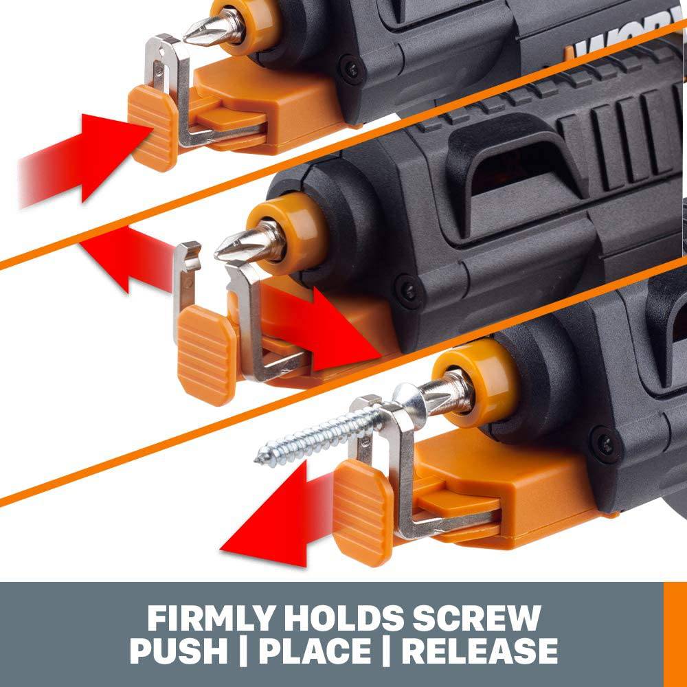 Destornillador eléctrico semiautomático WORX WX255L SD con portatornillos - DIGVICE MX