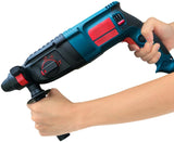 Taladro percutor eléctrico 3 en 1 | Embrague de seguridad Taladro eléctrico con cable de velocidad variable Sds-plus para hormigón/mampostería con estuche de transporte | 800w Velocidad giratoria 12 piezas - DIGVICE MX