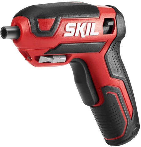 Destornillador inalámbrico recargable de 4 V SKIL, incluye 9 puntas, 1 soporte para puntas, cable de carga USB - SD561801 - DIGVICE MX
