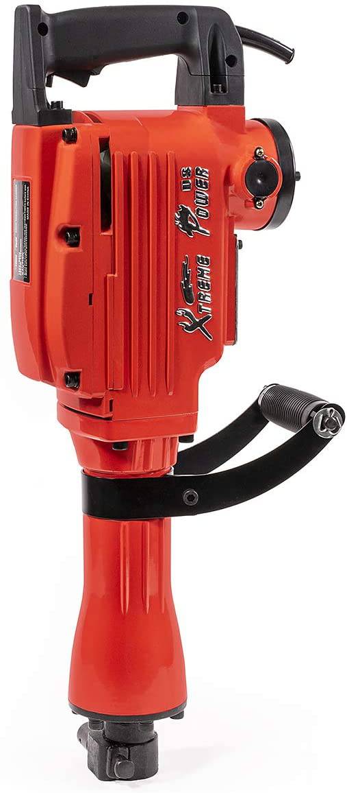 XtremepowerUS - Martillo neumático de demolición pesado 2200 vatios, rompedor de hormigón, con estuche, guantes - DIGVICE MX