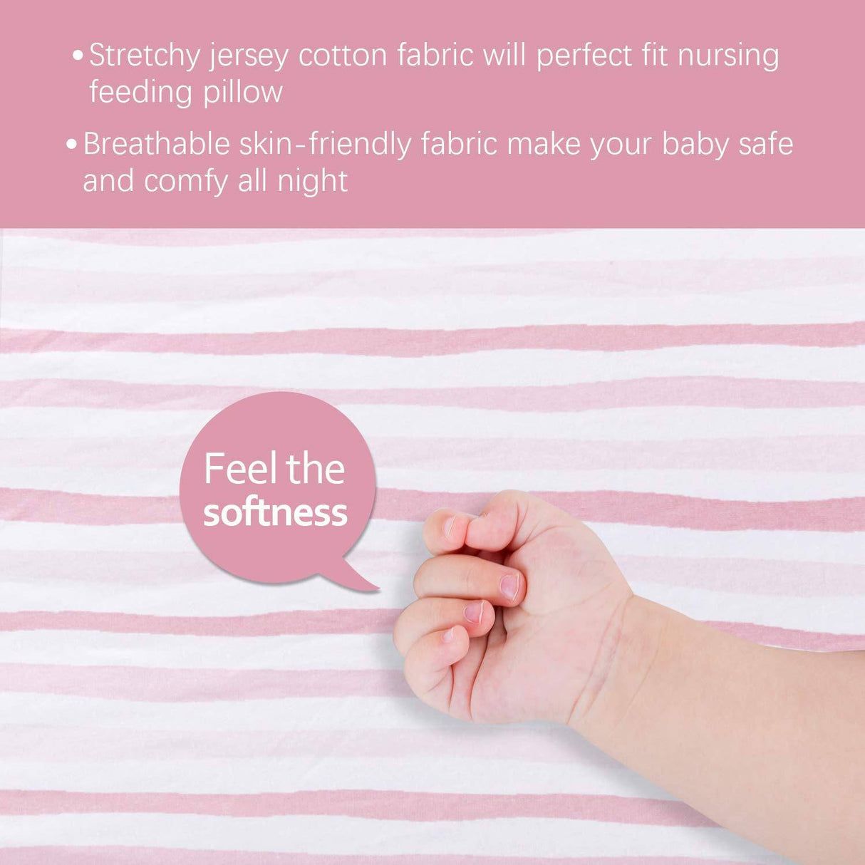 BILOBAN - Sábana bajera Pack n Play, sábanas portátiles de algodón de punto suave, paquete de 2 mini sábanas para cuna, unisex, preencogidas, gris y rosa - DIGVICE MX