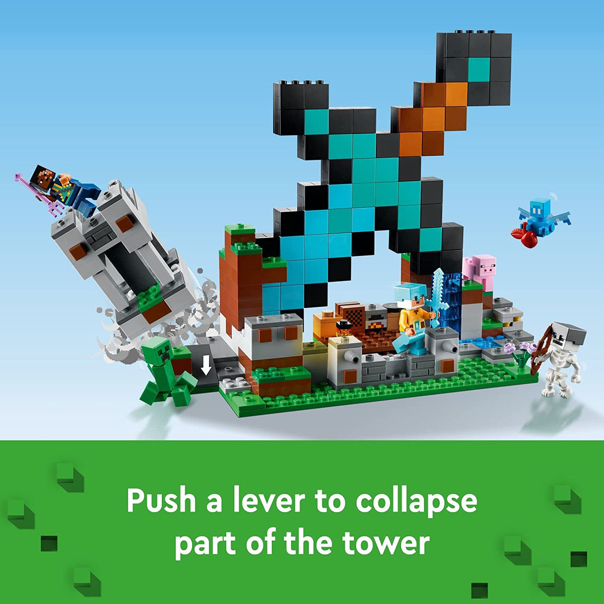 LEGO Minecraft The Sword Outpost 21244  (427 piezas)