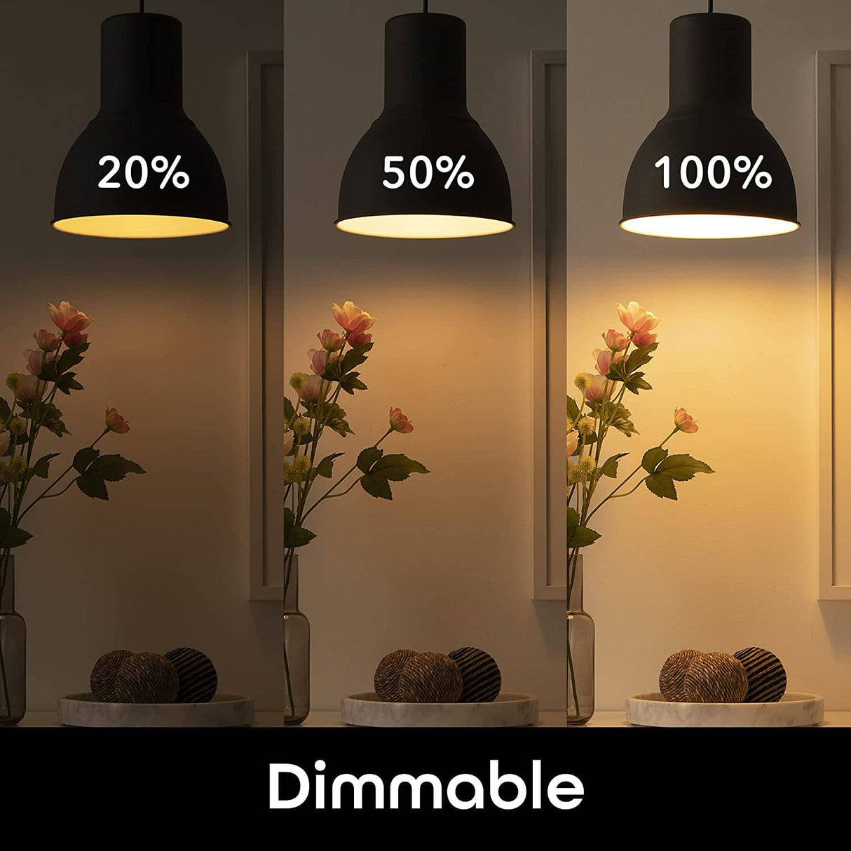 Geeni Prisma 1050 lúmenes A21 Wi-Fi multicolor bombillas (2700 K), paquete de 4 - Bombillas LED regulables, equivalente a 75 vatios - No requiere concentrador - Funciona con Amazon Alexa, Hey Google - DIGVICE MX