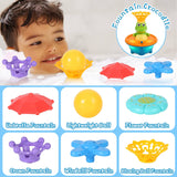 UOYHXQ Juguetes de baño para bebés, 5 modos Cocodrilo Juguete de baño de agua con rociador automático - B09WTS6Z8Z