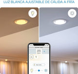 WiZ Connected Color 60 W A19 Smart WiFi Bombilla, 16 millones de colores, compatible con Alexa y Google Home Assistant, no requiere concentrador, 1 bombilla - DIGVICE MX