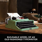 LEGO Ideas Máquina de escribir 21327 Juego de construcción para adultos (2079 piezas)