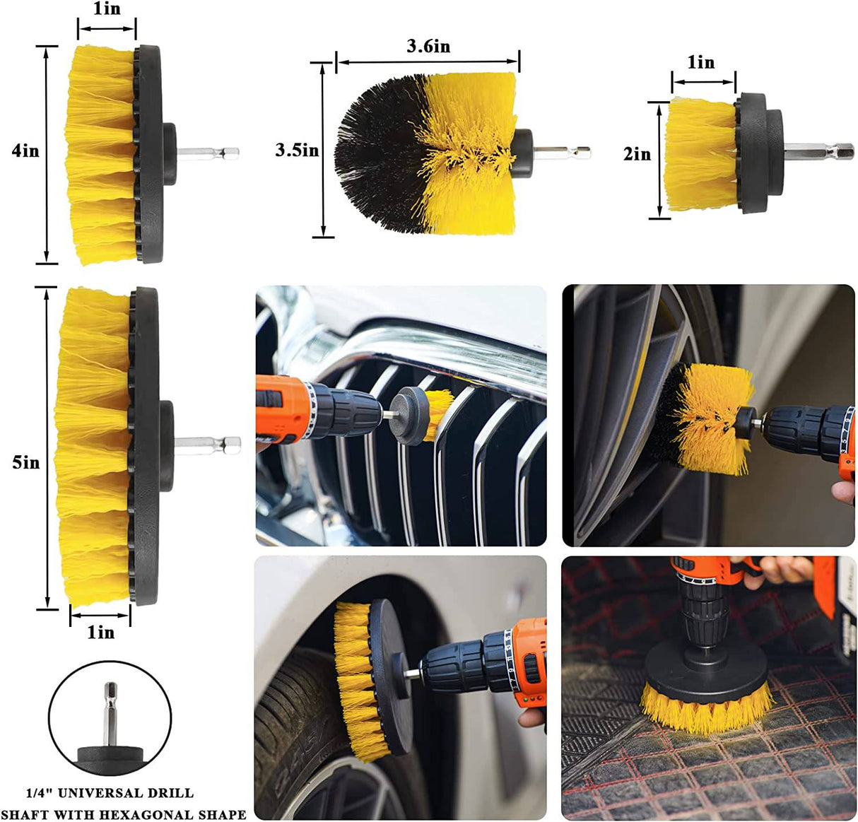 AUTODECO - Juego de 23 herramientas de limpieza para lavado de autos, –  Digvice