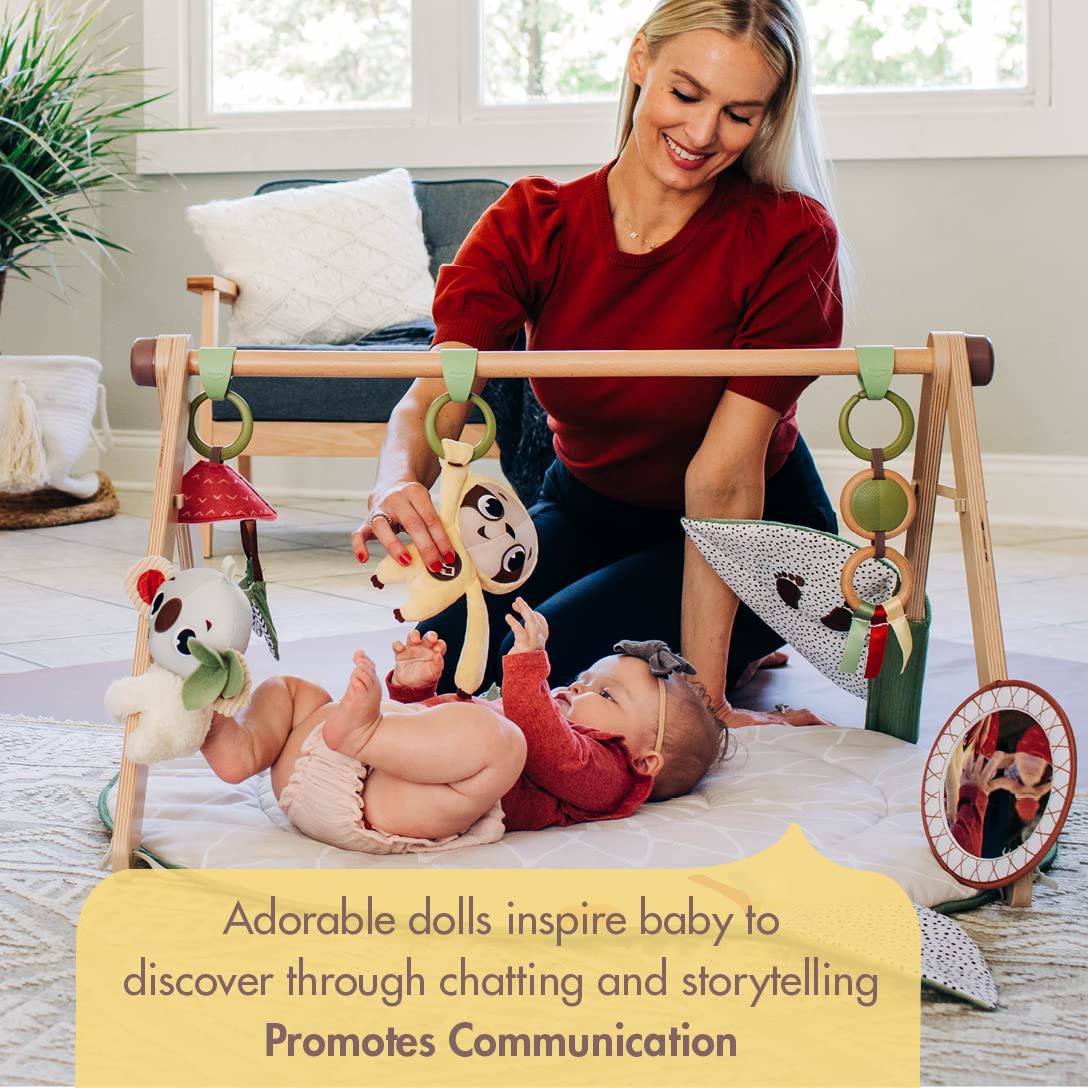 Tiny Love Boho Chic Gymini con espejo y juguetes desmontables, gimnasio de desarrollo y tapete de juegos para bebés, recién nacidos y bebés - DIGVICE MX