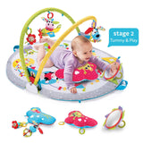Yookidoo Gymotion Colchoneta de juego para sentarse Colchoneta de actividad infantil Juguete para bebé de 0 a 12 meses - DIGVICE MX