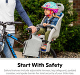 Schwinn Deluxe Portabebés montado en bicicleta/Asiento de bicicleta para niños, niños pequeños y niños - DIGVICE MX