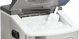Frigidaire EFIC115 Máquina para hacer hielo extra grande, acero inoxidable, 48 libras por día - DIGVICE MX