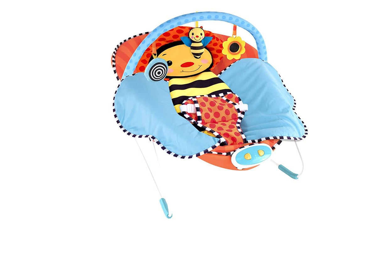 Sassy Cuddle Bug Bouncer, Whimsical Bumble Bee Mecedora para Bebes - DIGVICE MX