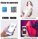 MagicLight Smart BR30 Bombillas de luz de inundación, intensidad regulable que cambia de color, equivalente a 100 W, luz LED empotrable, bombillas de luz WiFi, funciona con Alexa Google Assistant SmartThings (2 unidades) - DIGVICE MX