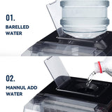 Euhomy - Encimera de máquina para hacer hielo, 45 libras/24 horas y 24 cubos listos en 13 minutos, portátil compacto para cubitos de hielo, con cuchara y cesta - DIGVICE MX