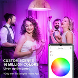 Sengled E39-NA05HM Cambio de color, bombillas que funcionan con Alexa, Google Home, kit de inicio de 3 paquetes con interruptor inteligente, luz RGB A19 E26 LED regulable equivalente a 60 W, 800 lm, juego de 5 piezas, blanco, 3 unidades - DIGVICE MX