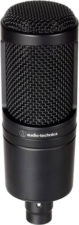 Audio-Technica AT2020  Micrófono XLR de estudio de condensador cardioide, ideal para aplicaciones de estudio de proyectos/casa