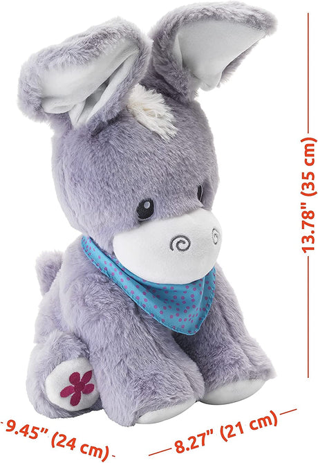 KiddoLab Lindo animal de peluche Peek-A-Boo Donkey - Juguetes para bebés de 6 a 12 y 18 meses de edad - KL-PKBD-MT09