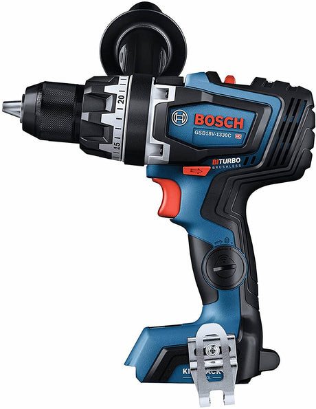 Bosch GSB18V-1330CN PROFACTOR 18 V Connected-Ready 1/2 pulg. Taladro percutor/atornillador (herramienta básica) - DIGVICE MX