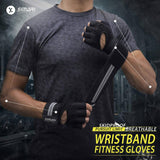 SIMARI  - Guantes de entrenamiento para hombres y mujeres, guantes de levantamiento de pesas con muñequeras, soporte para entrenamiento de gimnasia, protección completa de palma para fitness,