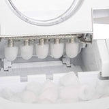 FRIGIDAIRE EFIC101-BLACK Fabricante compacto portátil, 26 lb por día, máquina para hacer hielo, negro - DIGVICE MX
