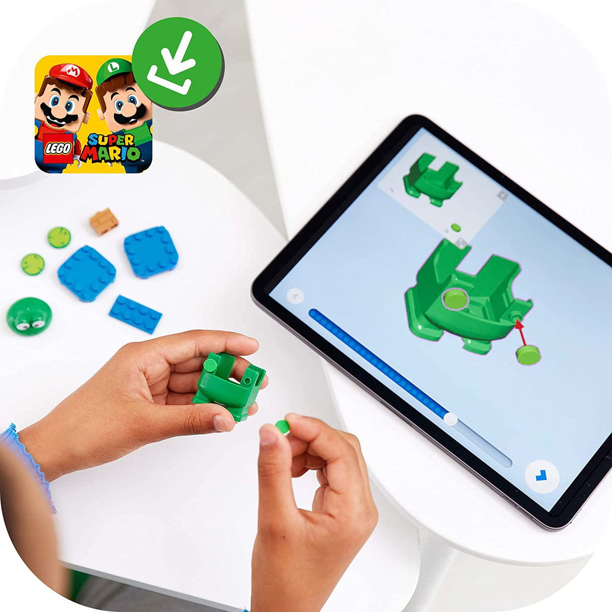 LEGO Super Mario Frog Mario Power-Up Pack 71392  (11 piezas)