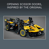LEGO Technic Bugatti Bolide 42151 Juego de juguetes de construcción para niños, niños y niñas a partir de 9 años (905 piezas)