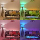 Treatlife Paquete de 4 bombillas inteligentes, 2,4 GHz sincronización de música que cambia de color, funciona con Alexa Google Home, A19 E26 bombilla LED regulable 9 W 800 lúmenes para decoración de fiestas, hogar inteligente, multicolor - DIGVICE MX