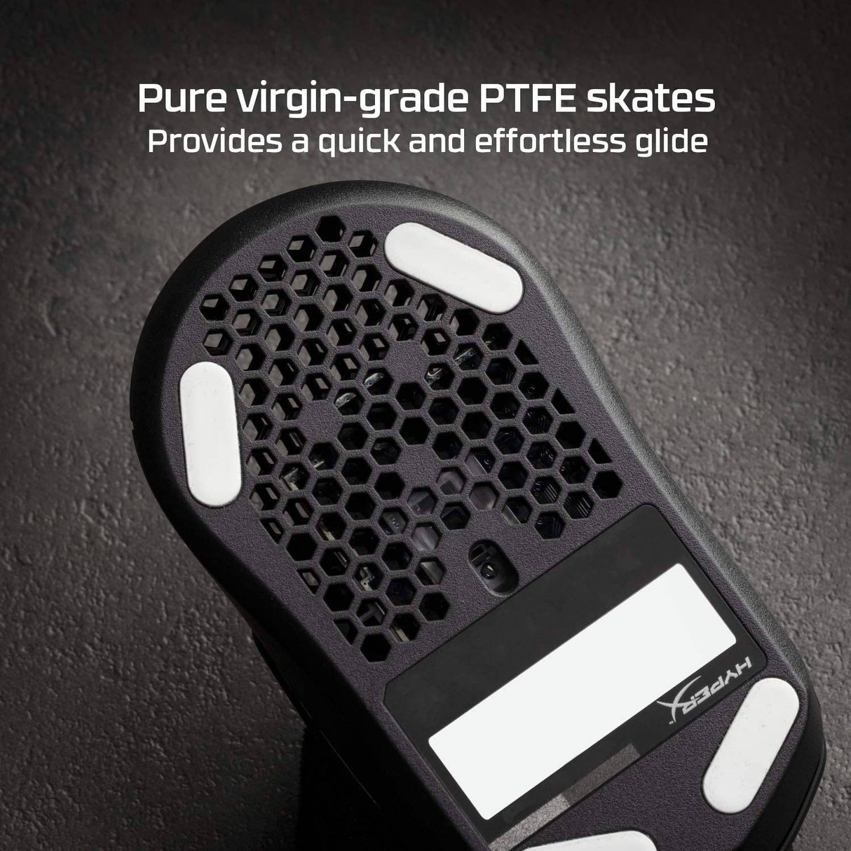 HyperX Pulsefire Haste: mouse para juegos, ultraligero, 59 g, carcasa de nido de abeja, diseño hexagonal, RGB, cable USB HyperFlex, hasta 16000 DPI, 6 botones programables