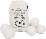 Ecoigy - Bolas de lana para secadora orgánicas XL, paquete de 6, suavizante de tela natural reutilizable para lavandería, alternativa a las hojas de secadora, lana de Nueva Zelanda, acelera el tiempo de secado, reduce los costos de energía - DIGVICE MX