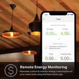 TP-Link Kasa Smart Wi-Fi Bombilla LED, filamento E26 Bombilla inteligente, ámbar cálido 2000K, regulable, no requiere concentrador, compatible con Alexa y Google Assistant (KL60) - DIGVICE MX